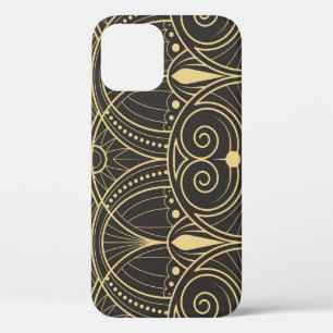 Funda Para iPhone 12 El Art Deco El Lujo De Las Baldosas Geométricas.