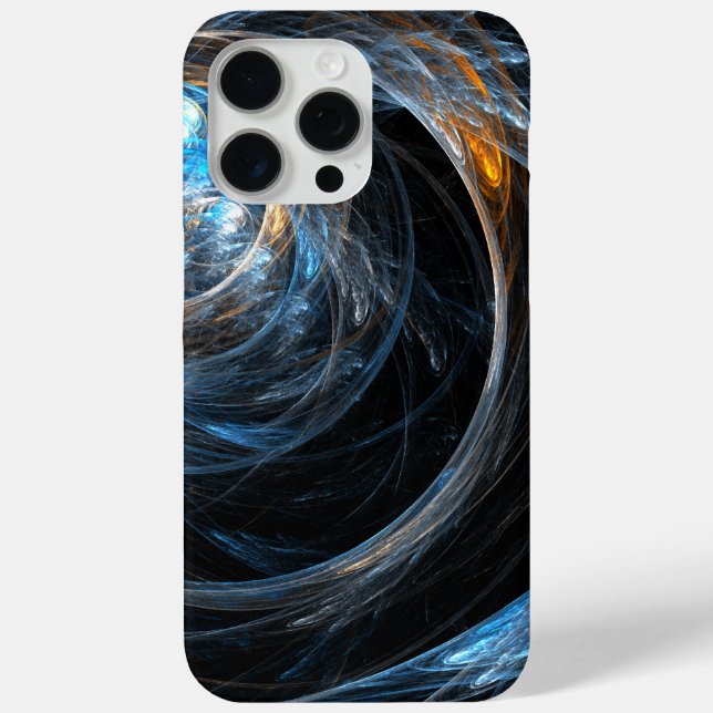 Funda De Case-Mate Para iPhone El arte abstracto mundial (Reverso )