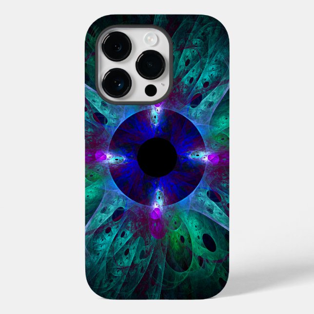 Funda De Case-Mate Para iPhone El arte abstracto visual (Reverso )