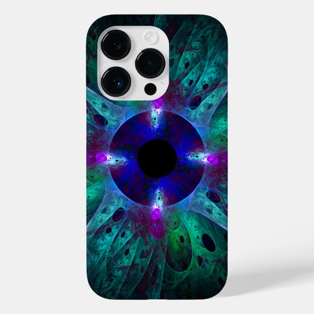 Funda De Case-Mate Para iPhone El arte abstracto visual (Reverso )