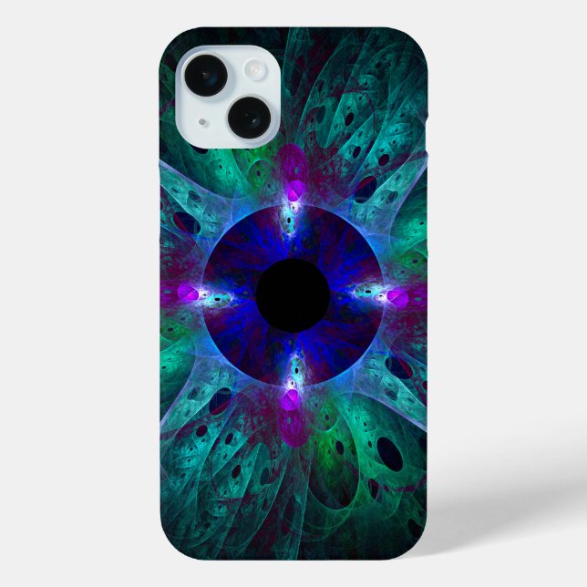 Funda De Case-Mate Para iPhone El arte abstracto visual (Reverso )