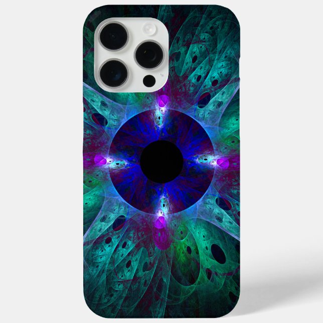 Funda De Case-Mate Para iPhone El arte abstracto visual (Reverso )