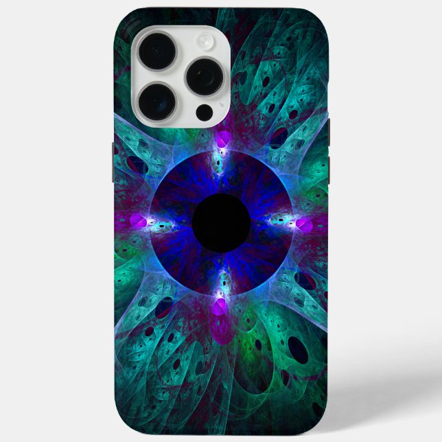 Funda De Case-Mate Para iPhone El arte abstracto visual (Reverso )