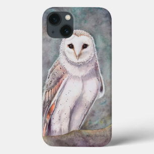 Funda Para iPhone 13 El arte de aves de vida silvestre del búho de gran