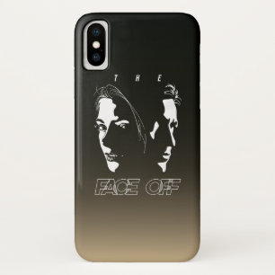 Funda Para iPhone X El arte de la silueta humana  