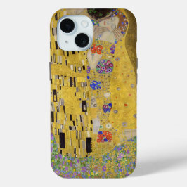 Funda Para iPhone 15 El arte de pintar el beso de Gustav Klimt
