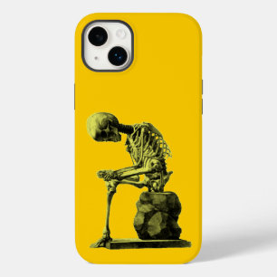 Funda Para iPhone 14 Plus De Case-Mate El arte del esqueleto vintage "El pensador"