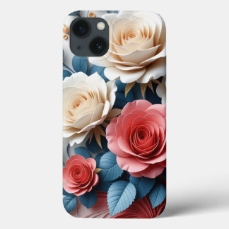 Funda Para iPhone 13 El arte floral bohemio es un regalo perfecto para