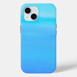 Funda Para iPhone 15 El azul como el arte abstracto del cielo