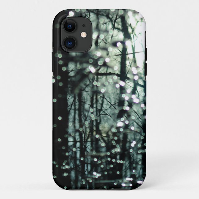 Funda De Case-Mate Para iPhone El azul quema el caso crepuscular del iPhone (Reverso)