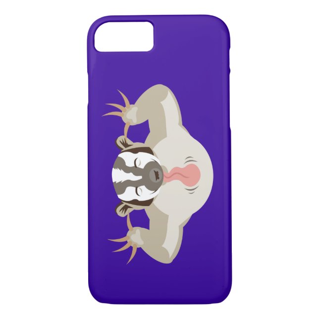 Funda De Case-Mate Para iPhone El Badgering Badger_purple (Reverso)