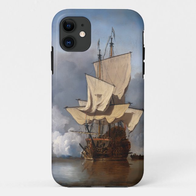 Funda De Case-Mate Para iPhone El Bella Artes de cannon Shot (Reverso)