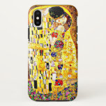 Funda Para iPhone XS El beso, famoso cuadro de Gustav Klimt<br><div class="desc">El beso,  pintura apasionada del artista sbolista austríaco Gustav Klimt</div>