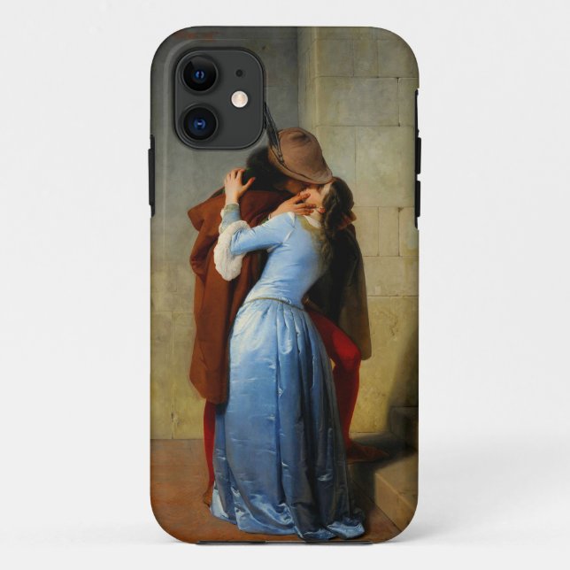 Funda De Case-Mate Para iPhone El beso Francesco Hayez (Reverso)
