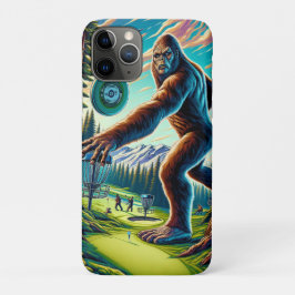 Funda Para iPhone 11 Pro El Bigfoot del Disk Golf en los bosques