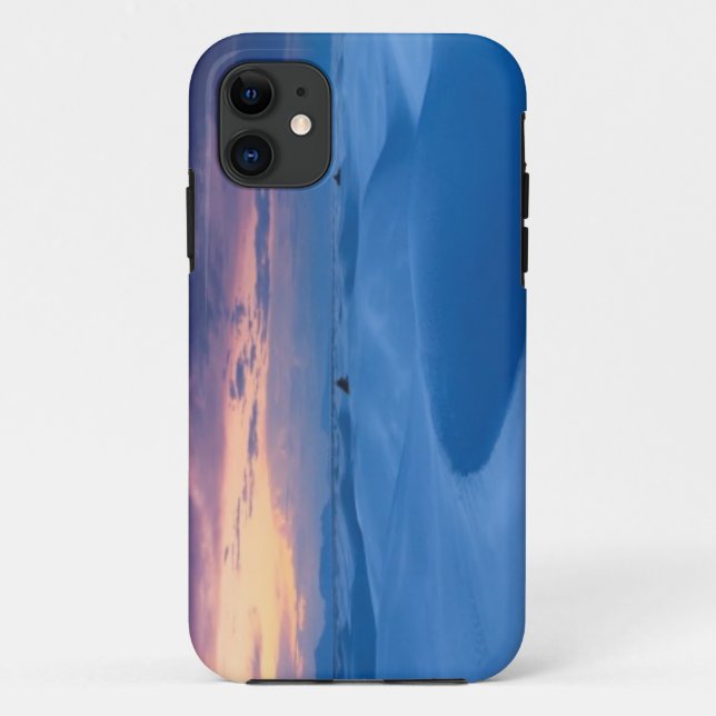 Funda De Case-Mate Para iPhone El blanco enarena el monumento nacional 2 (Reverso)