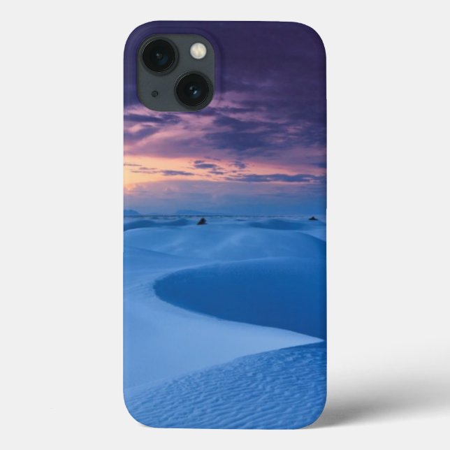 Funda De Case-Mate Para iPhone El blanco enarena el monumento nacional 2 (Reverso)