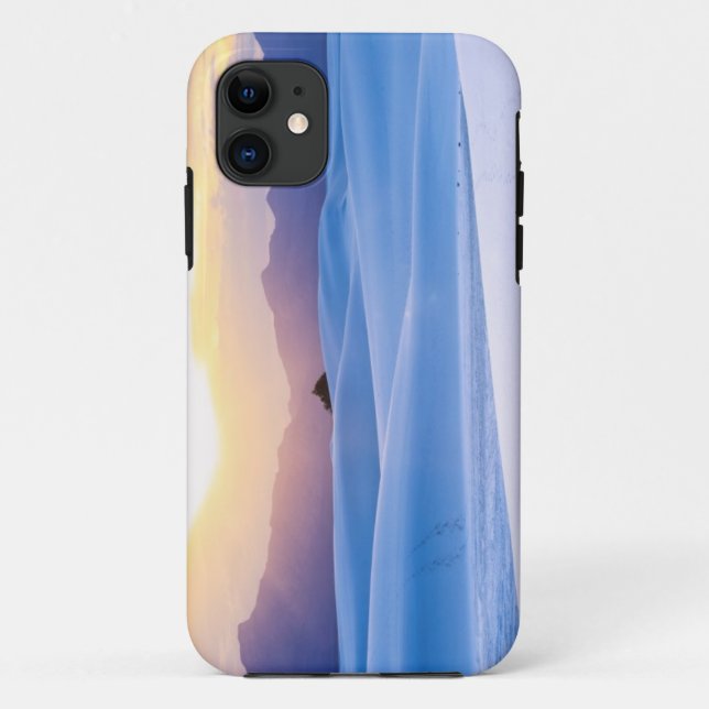 Funda De Case-Mate Para iPhone El blanco enarena el monumento nacional 3 (Reverso)