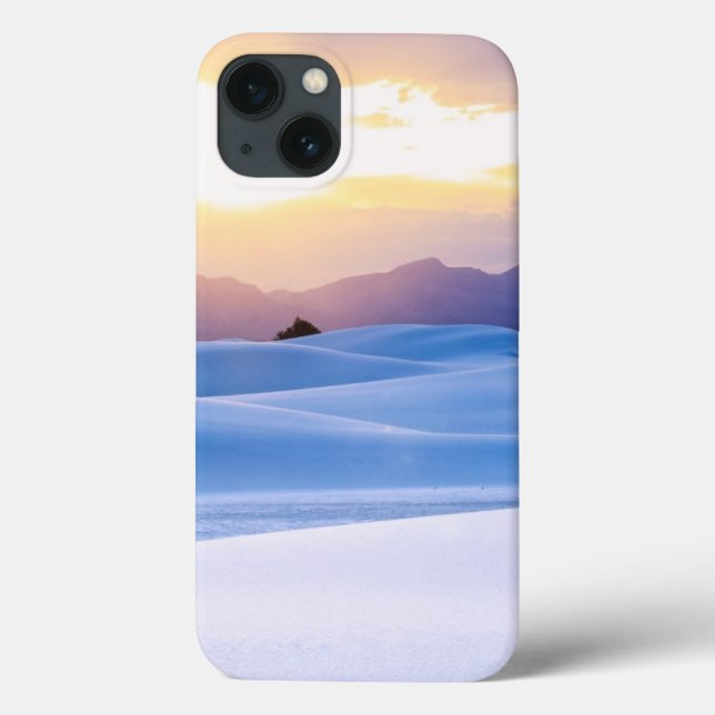Funda De Case-Mate Para iPhone El blanco enarena el monumento nacional 3 (Reverso)