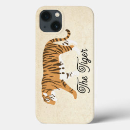 Funda Para iPhone 13 El bloque de color del tigre
