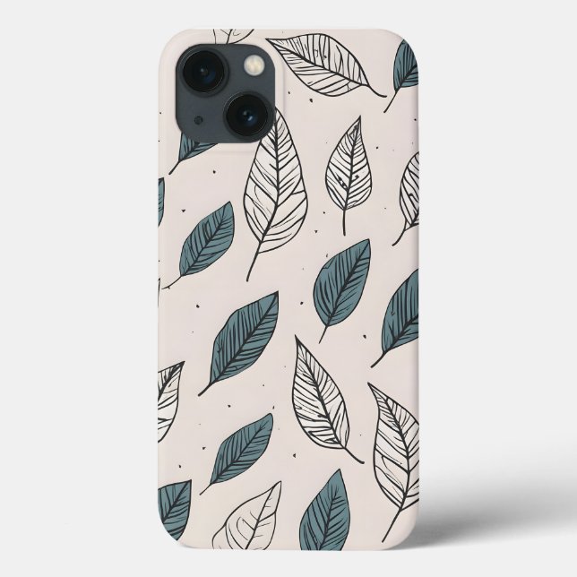 Funda De Case-Mate Para iPhone El Boho deja el arte (Reverso)