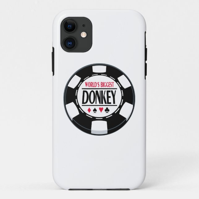 Funda De Case-Mate Para iPhone El burro más grande del mundo (Reverso)