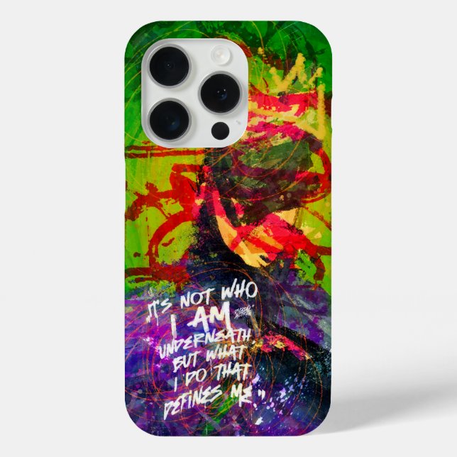 Funda De Case-Mate Para iPhone El caballero oscuro (Reverso )