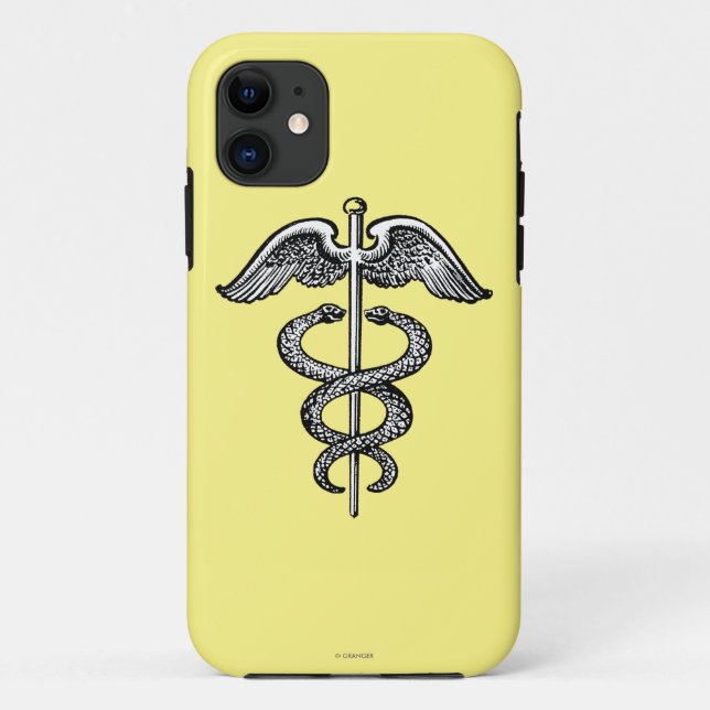 Funda De Case-Mate Para iPhone El caduceo (Reverso)