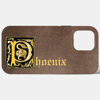 Funda Para iPhone 13 Pro Max El capital decorativo P de las criaturas míticas d