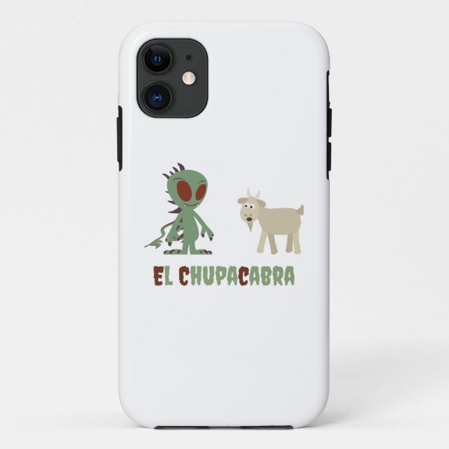 Funda De Case-Mate Para iPhone El Chupacabra (Reverso)