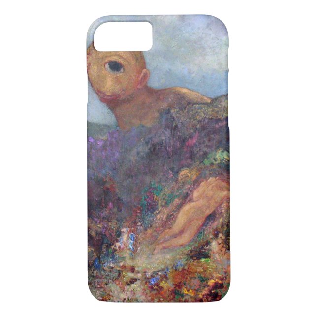 Funda De Case-Mate Para iPhone El Cíclope, Redon, 1898-1900 (Reverso)