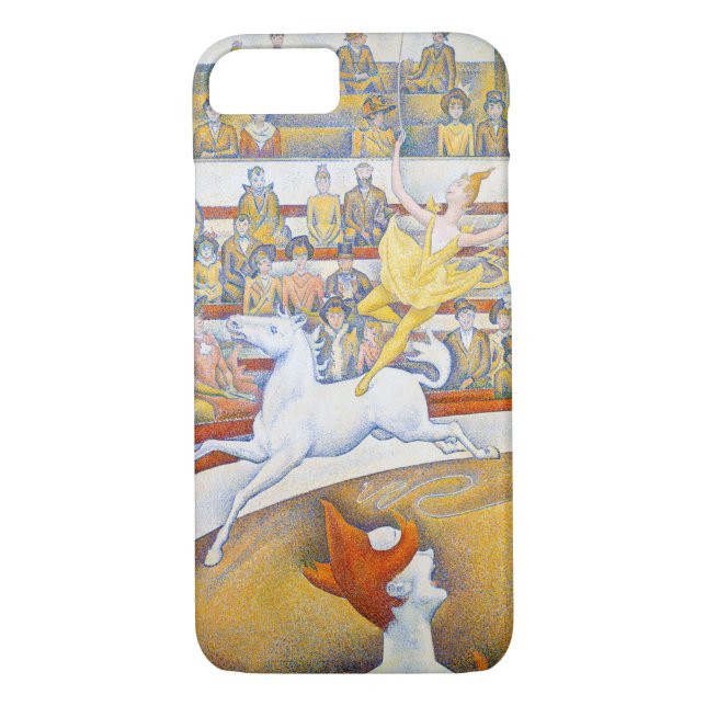 Funda De Case-Mate Para iPhone El circo, Seurat (Reverso)