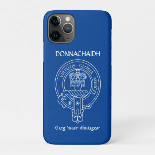 Funda Para iPhone 11 Pro El clan Donnachaidh (Robertson) Escudo y grito de