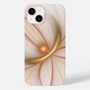Funda Para iPhone 14 De Case-Mate El Cobre Noble Y El Oro Resumen Del Arte Fractal M