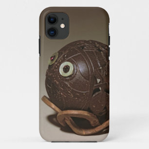 Funda Para iPhone 11 El coco esculpió en una cara, c.1895