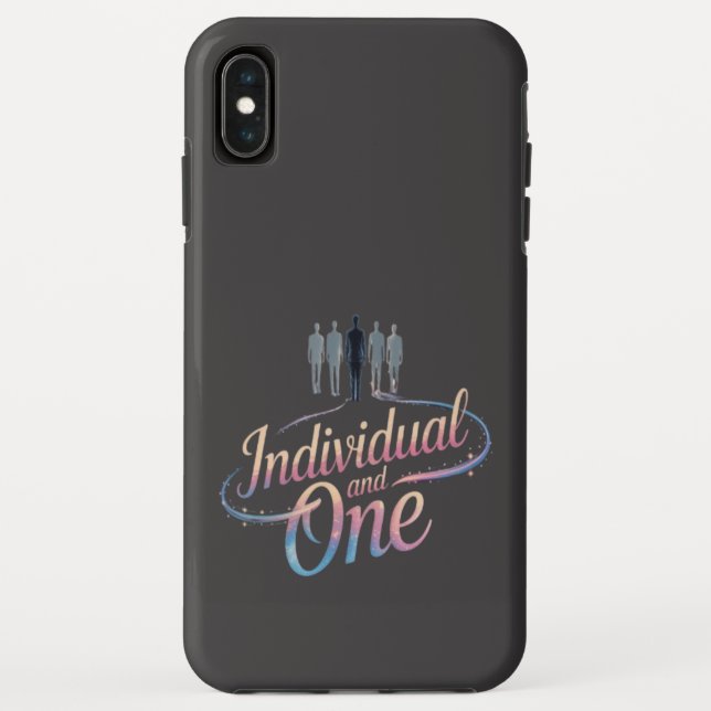 Funda De Case-Mate Para iPhone El colectivo individual (Reverso)