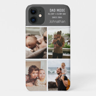 Funda Para iPhone 11 El Collage de fotos moderno personaliza el modo pa