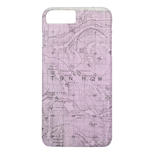 Funda De Case-Mate Para iPhone El condado de Sonoma, California 10 (Reverso)