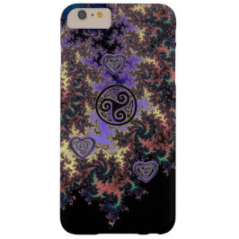 Funda Para iPhone X El corazón del fractal de Triskele del Celtic