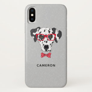 Funda Para iPhone X El Dalmatian de moda el   añade su nombre