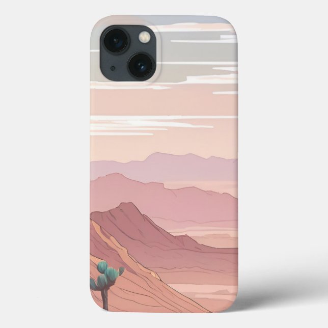 Funda De Case-Mate Para iPhone El desierto (Reverso)
