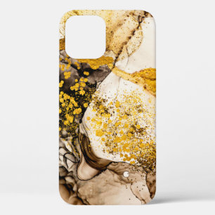 Funda Para iPhone 12 El desierto de Sands - ART. Giro dorado. Vibrante