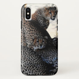 Funda Para iPhone XS El destino del bosque de hurones de chitas gatos