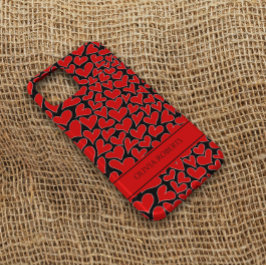 Funda Para iPhone 14 De Case-Mate El día de San Valentín caprichoso de los corazones