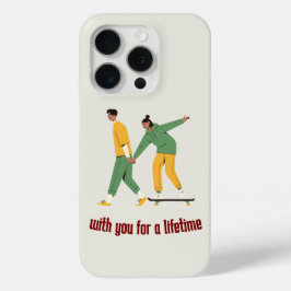 Funda Para iPhone 15 Pro El día de San Valentín Cute Couple