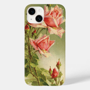 Funda Para iPhone 14 De Case-Mate El día de San Valentín Vintage Rosa de Jardín Vict