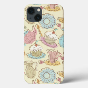 Funda Para iPhone 13 El dibujo de la mano sirve siluetas