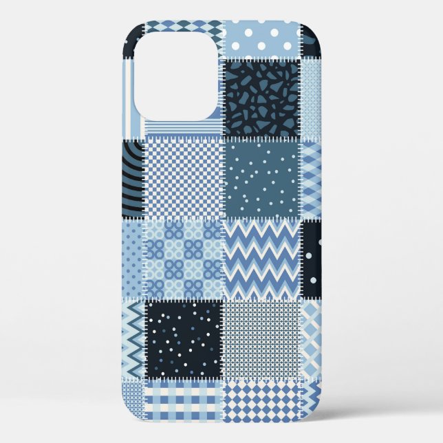 Funda De Case-Mate Para iPhone El diseño de la caldera, los mosaicos geométricos  (Reverso )