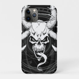 Funda Para iPhone 11 Pro El divino cráneo arcano de la muerte negro