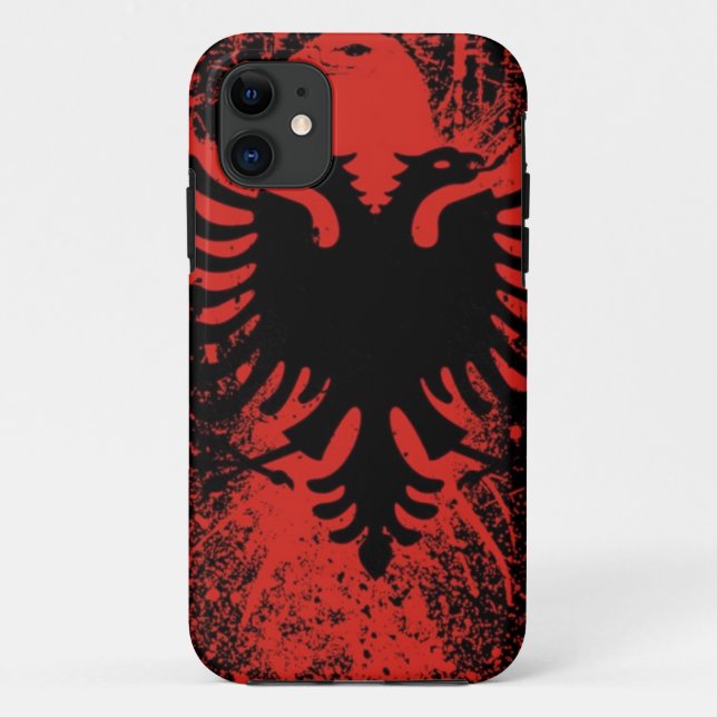 Funda De Case-Mate Para iPhone El doble dirigió Eagle (Reverso)